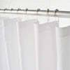 85 GSM Microfiber Shower Curtains (White)