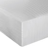 120 GSM Luxury Embossed Stripe Microfiber Linens  (White)