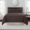 120 GSM Luxury Microfiber Coverlets & Shams (Brown)
