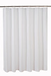 85 GSM Microfiber Shower Curtains (White)
